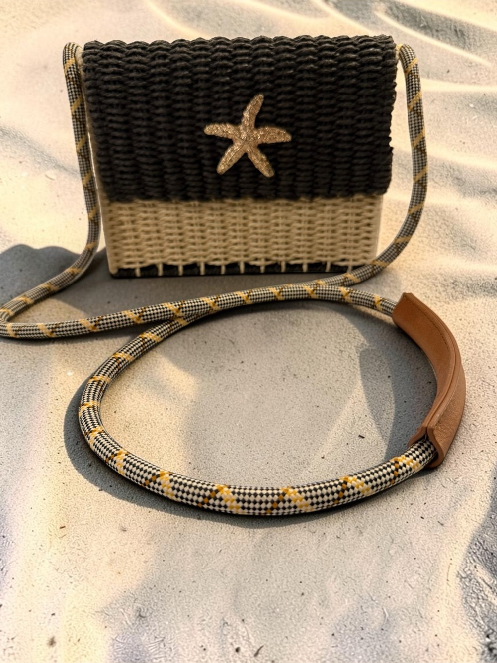 Sun N Sand Natural Straw Crossbody
Bag